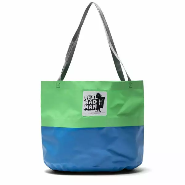 Real Bad Man RUBBER TOTE GREEN/BLUE 3 Real Bad Man RUBBER TOTE GREEN/BLUE