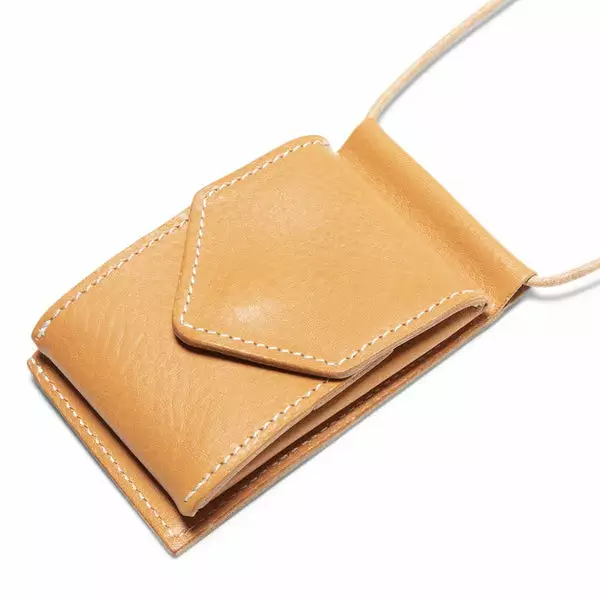 Hender Scheme HANG WALLET NATURAL 7 Hender Scheme HANG WALLET NATURAL - Image 5