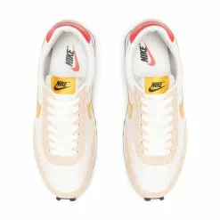 Nike WOMEN'S DAYBREAK PALE IVORY/POLLEN RISE-SHIMMER-TRACK RED [102] -Women's Footwear Sales Shop 385f05635359731b59db26cca524c015 grande