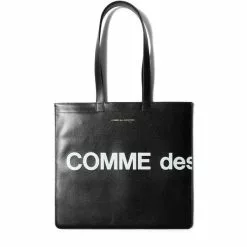 Comme Des Garçons Wallet HUGE LOGO BLACK
