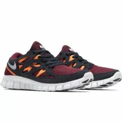 Nike WOMEN'S FREE RUN 2 DARK BEETROOT/WHITE-TOTAL ORANGE [600] -Women's Footwear Sales Shop 6c52b489a0a3dcd9816d08e34f5dda0c grande