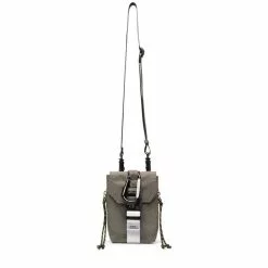 A.P.C. TRECK CROSSBODY POUCH KHAKI