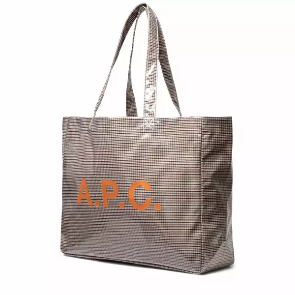 A.P.C. DIANE SHOPPING BAG DARK BEIGE 4 A.P.C. DIANE SHOPPING BAG DARK BEIGE - Image 2