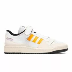 Adidas WOMEN'S FORUM 84 LOW OFF WHITE/ORANGE RUSH/PURPLE TINT