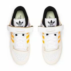 Adidas WOMEN'S FORUM 84 LOW OFF WHITE/ORANGE RUSH/PURPLE TINT -Women's Footwear Sales Shop ADIDASFORUM84LOWWOFFWHITEORANGERUSHPURPLETINT8HR2009 4 grande
