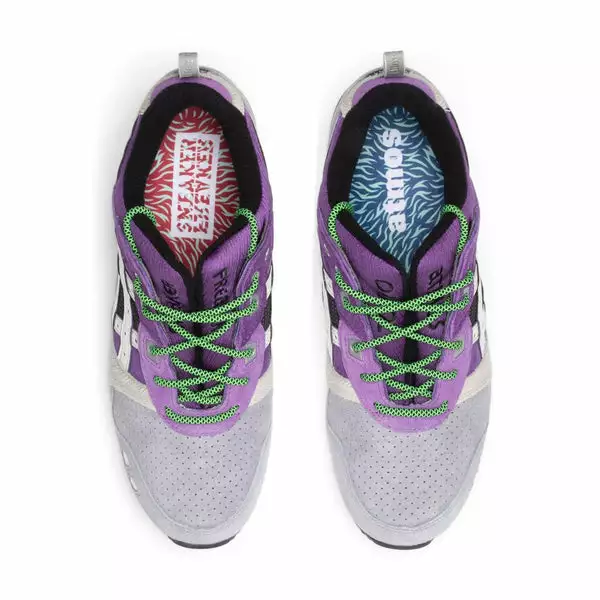 ASICS X SNEAKER FREAKER X ATMOS GEL-LYTE III SHT RK/GNTRY PRPL 6 ASICS X SNEAKER FREAKER X ATMOS GEL-LYTE III SHT RK/GNTRY PRPL - Image 4