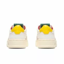 Autry WOMEN'S MEDALIST LOW SNEAKERS LEAT/ELEP WHT/YEL/AMAZ -Women's Footwear Sales Shop AurtyWAULWLE10LEATELEPWHTYELAMAZ35AULWLE10 3 grande