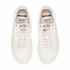 Autry WOMEN'S OPEN LOW SNEAKERS LEAT/LEAT WHITE -Women's Footwear Sales Shop AutryWAOLWCE10LEATLEATWHITE35AOLWCE10 4 grande