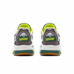 Saucony X BODEGA 3D GRID HURRICANE CREAM/GREEN -Women's Footwear Sales Shop BodegaxSaucony3DGrid 3 grande
