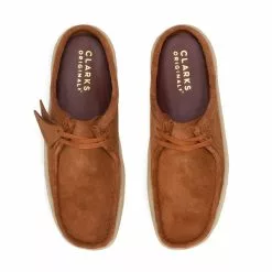Clarks WALLABEE CUP MULE TAN SUEDE -Women's Footwear Sales Shop ClarksWALLABEECUPMULETANSUEDE826167287 4 grande