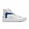 Converse CHUCK 70 HI WHITE/PRINCESS BLUE -Women's Footwear Sales Shop ConverseCHUCK70HIWHITE PRINCESSBLUE8170061C 1 grande