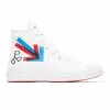 Converse X PATTA X EXPERIMENTAL JETSET CHUCK 70 WHITE/RED/BLUE -Women's Footwear Sales Shop ConverseXPATTACHUCK70WHITEREDBLUE3A03173C 1 grande