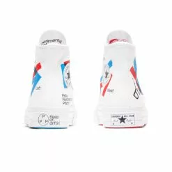 Converse X PATTA X EXPERIMENTAL JETSET CHUCK 70 WHITE/RED/BLUE 10 Converse X PATTA X EXPERIMENTAL JETSET CHUCK 70 WHITE/RED/BLUE -Women's Footwear Sales Shop ConverseXPATTACHUCK70WHITEREDBLUE3A03173C 3 grande