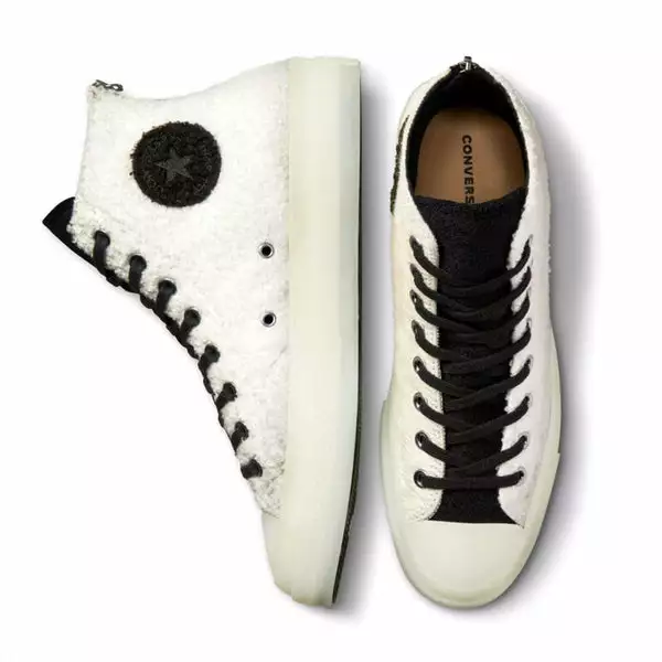Converse X CLOT CHUCK 70 HI WHITE/BLACK 7 Converse X CLOT CHUCK 70 HI WHITE/BLACK - Image 5