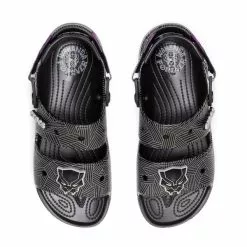 Crocs X BLACK PANTHER CLASSIC AT SANDAL MLT BLACK -Women's Footwear Sales Shop CrocsCLASSICATBLACKPANTHERSANDALMLTBLACK8208032 90H 4 grande