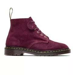 Dr. Martens 101 MONO SUEDE ANKLE BOOTS DESERT OASIS SUEDE PLUM