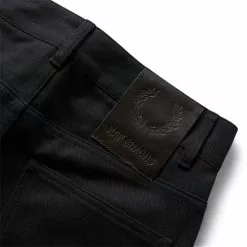 Fred Perry X RAF PATCHED DENIM TROUSERS BLACK -Women's Footwear Sales Shop ENGINEEREDGARMENTSXRAFPATCHEDDENIMTROUSERSBLACK30ST3117 6 grande