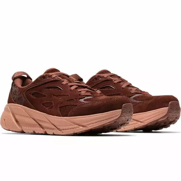 HOKA CLIFTON L SUEDE CAPPUCCINO/CORK 4 HOKA CLIFTON L SUEDE CAPPUCCINO/CORK - Image 2