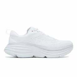 HOKA WOMEN'S BONDI 8 WHITE/WHITE