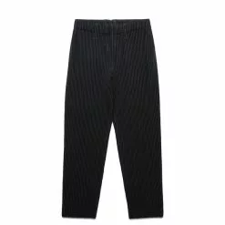 Homme Plissé Issey Miyake BASICS TROUSERS BLACK