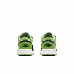 AIR JORDAN 1 LOW SE (GS) WTE/BLK-ALT GRN-LAV MST [100] -Women's Footwear Sales Shop JordanAIRJORDAN1LOWSE GS WTEBLK ALTGRN LAVMST6YDQ8389 100 3 grande