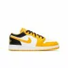 AIR JORDAN 1 LOW (GS) TAXI/BLACK-WHITE [701]