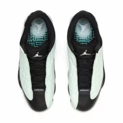 AIR JORDAN 13 RETRO LOW GC BARELY GREEN/BLACK [300] -Women's Footwear Sales Shop JordanBrandAIRJORDAN13RETROLOWGCBARELYGREENBLACK10DM0803 300 4 grande