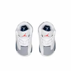 AIR JORDAN 13 RETRO WHITE/FIRE RED-FRENCH BLUE-LT STEEL GREY [164] -Women's Footwear Sales Shop JordanBrandAIRJORDAN13RETROWHITEFIRERED FRENCHBLUE LTSTEELGREY4CDJ3004 164 4 grande