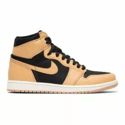 AIR JORDAN 1 RETRO HIGH OG HEIRLOOM VACHETTA TAN/BLACK-SAIL [202]