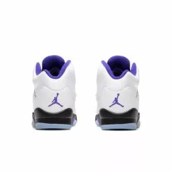 AIR JORDAN 5 RETRO WHITE/DARK CONCORD-BLACK [141] -Women's Footwear Sales Shop JordanBrandAIRJORDAN5RETROWHITEDARKCONCORD BLACK5.5Y440888 141 3 grande