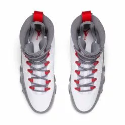 AIR JORDAN 9 RETRO WHITE/FIRE RED/COOL GREY [162] -Women's Footwear Sales Shop JordanBrandAIRJORDAN9RETROWHITEFIRERED COOLGREY8CT8019 162 4 grande