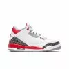 Air Jordan JORDAN 3 RETRO (GS) WHITE/FIRE RED-BLACK-CEMENT GREY [160] -Women's Footwear Sales Shop JordanBrandJORDAN3RETRO GS WHITEFIRERED BLACK CEMENTGREY4YDM0967 160 1 grande