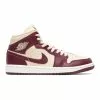 WOMEN'S AIR JORDAN 1 MID SE BEACH/CHRRYWD RED-SAIL [200] -Women's Footwear Sales Shop JordanBrandWAIRJORDAN1MIDSEBEACHCHRRYWDRED SAIL8DR0501 200 1 grande