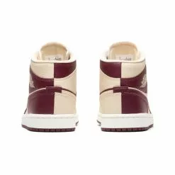 WOMEN'S AIR JORDAN 1 MID SE BEACH/CHRRYWD RED-SAIL [200] -Women's Footwear Sales Shop JordanBrandWAIRJORDAN1MIDSEBEACHCHRRYWDRED SAIL8DR0501 200 3 grande