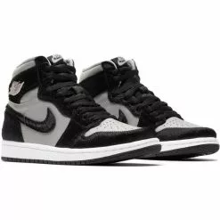 WOMEN'S AIR JORDAN 1 RETRO HIGH MEDIUM GREY/BLACK-WHITE [001] -Women's Footwear Sales Shop JordanBrandWAIRJORDAN1RETROHIGHMEDIUMGREYBLACK WHITE5DZ2523 001 2 grande