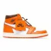 WOMEN'S AIR JORDAN 1 RETRO HI OG WHITE/STARFISH-CACAO-SAIL [101] -Women's Footwear Sales Shop JordanBrandWMNSAIRJORDAN1RETROHIOGWHITESTARFISH CACAO SAIL8DO9369 101 1 grande
