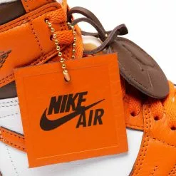 WOMEN'S AIR JORDAN 1 RETRO HI OG WHITE/STARFISH-CACAO-SAIL [101] -Women's Footwear Sales Shop JordanBrandWMNSAIRJORDAN1RETROHIOGWHITESTARFISH CACAO SAIL8DO9369 101 5 grande