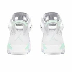 WOMEN'S AIR JORDAN 6 RETRO WHITE/PURE PLATINUM-MINT FOAM [103] -Women's Footwear Sales Shop JordanBrandWMNSAIRJORDAN6RETROWHITEPUREPLATINUM MINTFOAM6DQ4914 103 3 grande