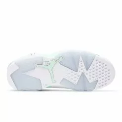WOMEN'S AIR JORDAN 6 RETRO WHITE/PURE PLATINUM-MINT FOAM [103] -Women's Footwear Sales Shop JordanBrandWMNSAIRJORDAN6RETROWHITEPUREPLATINUM MINTFOAM6DQ4914 103 5 grande
