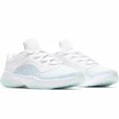 WOMEN'S AIR JORDAN 11 CMFT LOW WHITE/GLACIER BLUE-WHITE [100] -Women's Footwear Sales Shop JordanWAIRJORDAN11CMFTLOWWHITEGLACIERBLUE WHITE6.5DV2629 100 2 grande