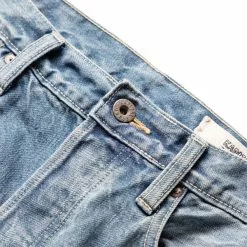 Kapital 14OZ DENIM 5P MONKEY CISCO (66 Psyche Kneed Remake) PRO -Women's Footwear Sales Shop Kapital14OZDENIM5PMONKEYCISCO 66PSYCHEKNEEDREMAKE BURGUNDY34K2109LP009 3 grande