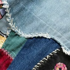 Kapital 14OZ DENIM 5P MONKEY CISCO (66 Psyche Kneed Remake) PRO -Women's Footwear Sales Shop Kapital14OZDENIM5PMONKEYCISCO 66PSYCHEKNEEDREMAKE BURGUNDY34K2109LP009 6 grande