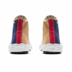 Maison MIHARA YASUHIRO HANK HI SNEAKER NAVY/BEIGE -Women's Footwear Sales Shop MIHARAYASUHIOHANKHISNEAKERNAVYBEIGE41A05FW701 3 grande