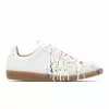 Maison Margiela PAINT REPLICA SNEAKERS OFF WHITE/PAINT -Women's Footwear Sales Shop MaisonMargielaREPLICAPAINTEROFFWHITEPAINT41S57WS0240 1 grande