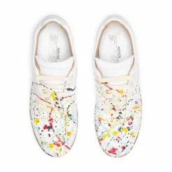 Maison Margiela PAINT REPLICA SNEAKERS OFF WHITE/PAINT -Women's Footwear Sales Shop MaisonMargielaREPLICAPAINTEROFFWHITEPAINT41S57WS0240 4 grande