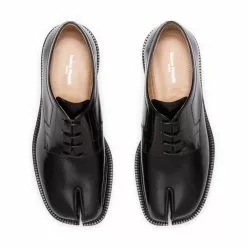 Maison Margiela WOMENS TABI COUNTY LACE-UP BLACK -Women's Footwear Sales Shop MaisonMargielaTABICOUNTYLACE UPBLACK40S58WQ0134 4 grande