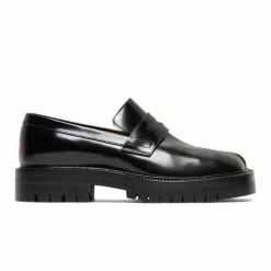 Maison Margiela WOMENS TABI COUNTY LOAFER BLACK