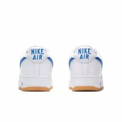Nike AIR FORCE 1 LOW RETRO WHITE/ROYAL BLUE-GUM YELLOW [101] -Women's Footwear Sales Shop NIKEAIRFORCE1LOWRETROWHITEROYALBLUE GUMYELLOW12DJ3911 101 3 grande