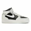 Nike WOMEN'S AIR FORCE 1 '07 MID BLACK/SAIL-COCONUT MILK [001]