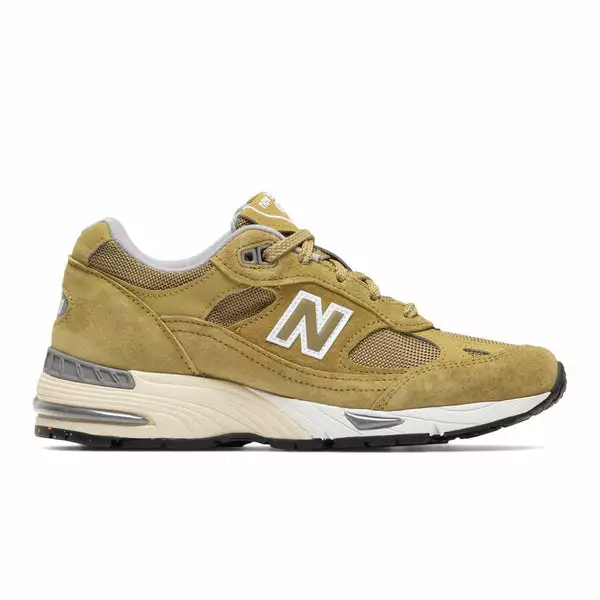 New Balance WOMENS W991GGW MADE IN ENGLAND GREEN MOSS 3 New Balance WOMENS W991GGW MADE IN ENGLAND GREEN MOSS